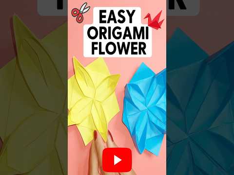 Easy Paper Crafts #cute #flowermaking #diycrafts #diy #papercraft