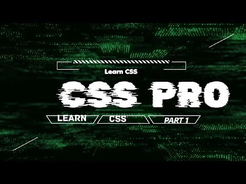 LEARNING CSS Part 1