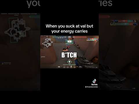Valorant. but your energy carries #valorant #valorantclips