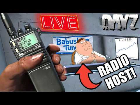 Voice Actor Hosts a RADIO STATION on DAY-Z!