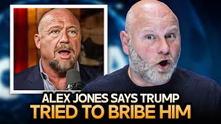 Alex Jones Says Trump Tried To Bribe Him To Stop Him From Criticizing Him