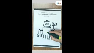 Kids Holiday Fun || Draw & Color a Cute Robot Step by Step! || Aerobotics Global