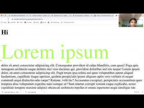 11. Pseudo Elements