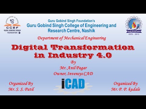 Webinar on Digital Transformation in Industry 4.0