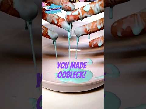 Have you heard of Oobleck? #scienceexperiment