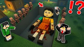 WE FOUND a Scary Buried SQUID GAME 3 Doll Body in MINECRAFT