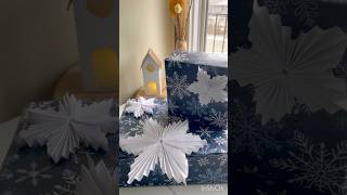 Christmas decoration series | DIY paper craft | #diy #chritmascraft #papercraft #easydecor #viral