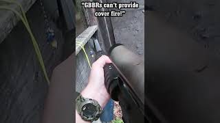 "GBBRs Can't Provide Cover!!😤"  #airsoft #airsoftgun #gbbr #milsim