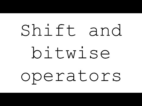 Shift and Bitwise Operators in Python
