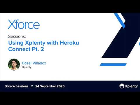 Using Integrate.io with Heroku Connect Pt. 2