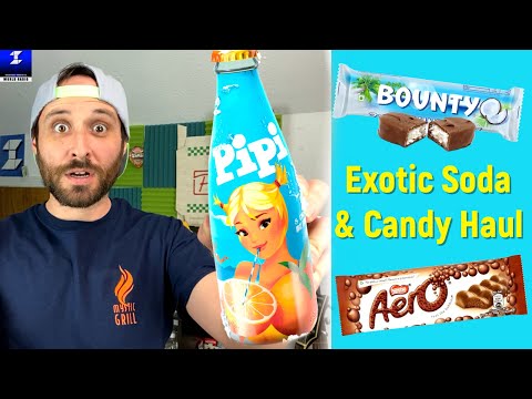 Exotic Soda and Candy Haul