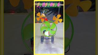 DC Motor Fan Car Banana Sikhe #viral #experiment #experimnent #coolingfan #automobile #shorts