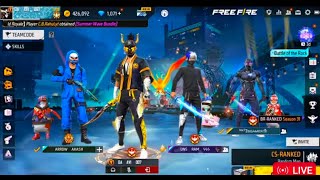 🔴 FREE FIRE LIVE👻GARENA FREE FIRE💀 SSGMALIK94U 🗣️:⁠-⁠) IS lIVE