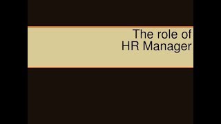Role of HRM manager|Human Resource Management(HRM)|TSNPDCL JPO SYLLABUS|telugu