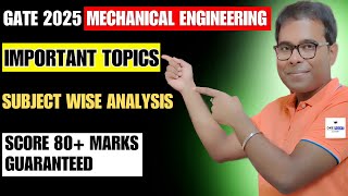Important topics for gate 2025 mechanical engineering #gate2025 #gateexam