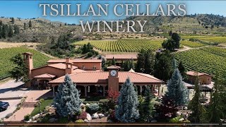 [4K] Lake Chelan Award Winning Winery: Tsillan Cellars - Scenic Drone Views