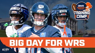 Troy Franklin & Pat Bryant have BIG days w/ Bo Nix at the Denver Broncos 3rd training camp practice