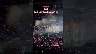 #rosé “Hanoi scream”🔥 #blackpink #bornpink #bornpinkhanoi #fire  #lisa #jennie #jisoo