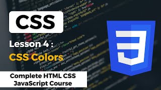 CSS Tutorial  : CSS Color Property | Complete HTML CSS JavaScript Course