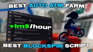 🔥*BEST* BlockSpin SCRIPT | EzHub Roblox AUTO ATM | AIMBOT | ESP