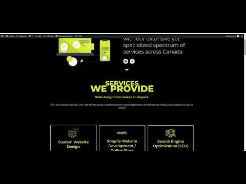 Modern WordPress Landing Page Design | Responsive | Elementor