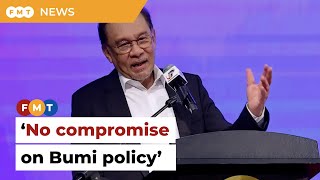 No compromise on Bumi policy during US tariff talks, says Anwar