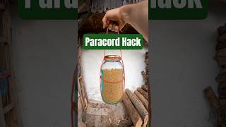 Genius Paracord Hack Everyone Should Know! (Save Your Glass Jars!)