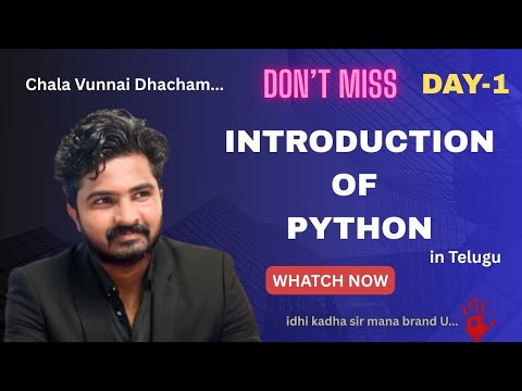 What is Programming Language | What is Python | Python Full Stack Roadmap & Tools Setup in Telugu 