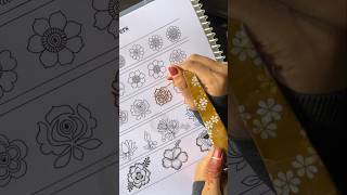 Reusable Henna Practice Book by Henna Lady || Mehndi Reusable Practice Book 📕 #practice #beginner