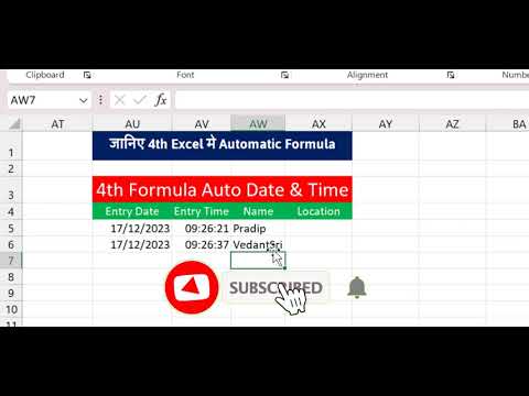 Excel Hack: Top 5 Data Automation Formulas in sheet | Excel formulas in Hindi