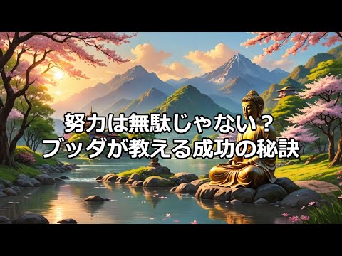 努力は無駄じゃない？ブッダが教える成功の秘訣