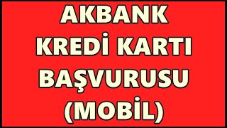 Akbank Kredi Kartı Başvurusu | Wings - Axess | Başvuru Sorgulama | En Kolay Kredi Kartı Veren Banka