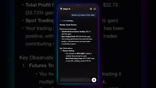 Unlock your trading story with BingX AI #bingxai #cryptotrading #cryptoai #bingx