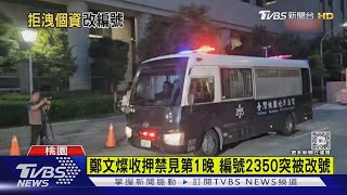 鄭文燦收押禁見! 進看守所首晚 和「3詐毒被告」同房｜TVBS新聞 @TVBSNEWS01