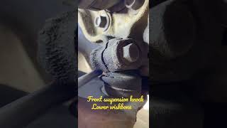 Front suspension Knocking Noise.
