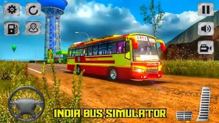 INDIA BUS SIMULATOR GAMEPLAY || INDIAN BUS GAME ANDROID || ETS 2 ANDROID GAMEPLAY || IDBS ANDROID ||