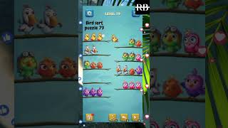 Game bird sort puzzle #youtubeshorts #game #gaming #gameapp #video #gameplay #mobilegame #puzzle