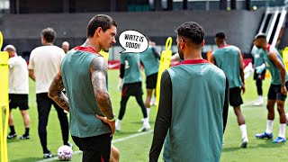 Liverpool’s First Training Session In Hong Kong 🔴