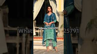 Satin georgette 3 piece suit #3piecesuits #3piecesets #kurtisets #kurtishaul #2piecesuit #2pieceset