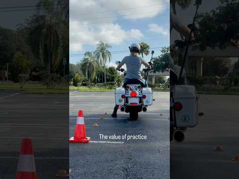 Do We REALLY Get Better by Riding More? #slowspeedskills #bigbikes #harley
