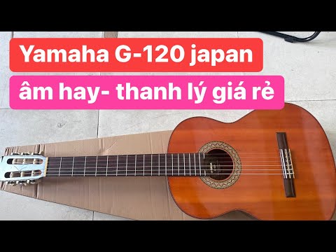 Đàn guitar Yamaha G-120 japan âm rất hay. Giá: 1tr600k. guitar yamaha 0936057750