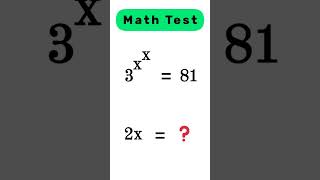 Math Test 💡 #shorts #maths #mathtest