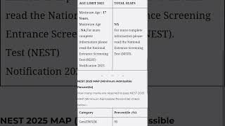 NEST 2025 Result OUT, Scorecard Download Link #sarkariwala #job #upsc #ytshorts #sarkarunaukari