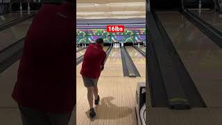 15lbs or 16lbs, what do you think? #shorts #bowling #decisions #subscribe