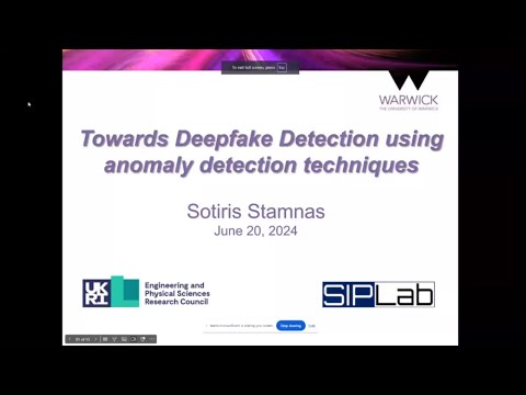 DeepFake detection using anomaly detection techniques