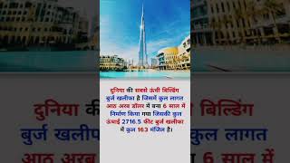 Burj kalifa wold highest beldig for GK question #upscquiz #burjkhalifa #ips