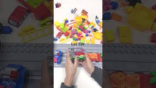 This building block engineering team is still very easy to assemble  It takes a little intelligence