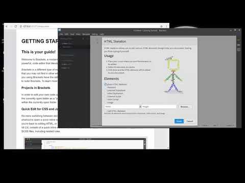 Introduction to Brackets for HTML by Scott McLeod