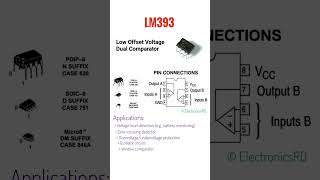 LM393 - voltage comparator #electronicseducation #electronicsrd #opamp #circuitdesign