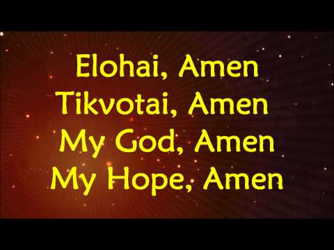 Jonathan Settel - Amen -  Lyrics and Translation